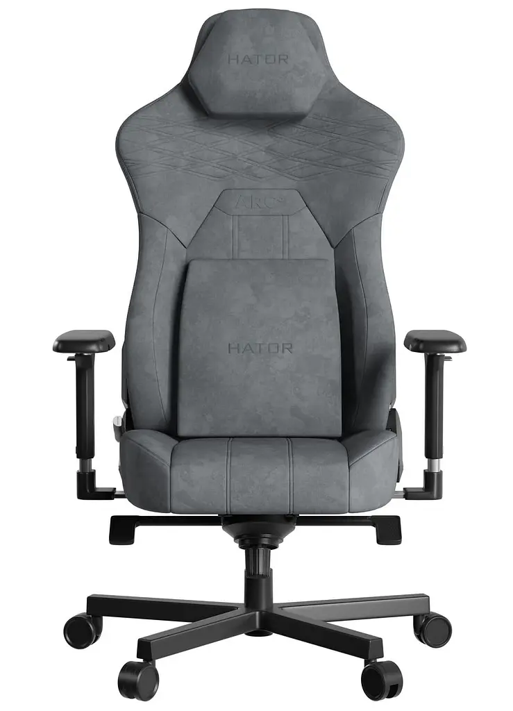 Игровое кресло HATOR Arc 3 XL Velour Grey (HTC3446XL) - фото 2