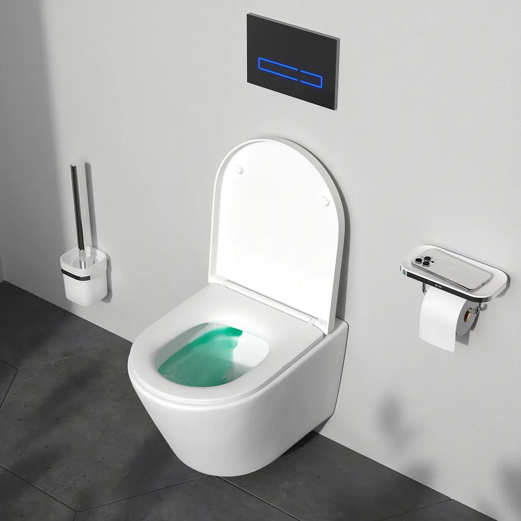 Унітаз підвісний Flash AquaSpin з сидінням мікроліфт CNA1901SC - фото 3