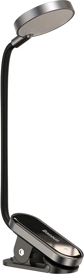 Лампа Baseus Comfort Reading Mini Clip Lamp dark gray (DGRAD-0G) - фото 5