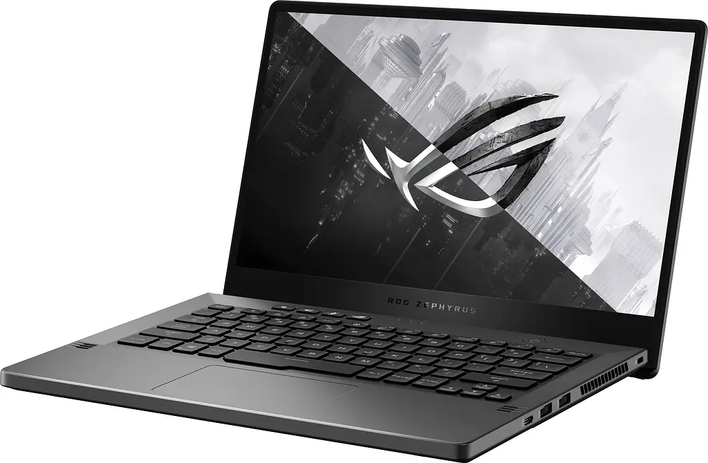 Ноутбук ASUS ROG Zephyrus G14 GA401QM-HZ335 14FHD IPS/AMD R7-5800HS/16/512F/NVD3060-6/noOS/Gray (90NR05S3-M08630) - фото 6