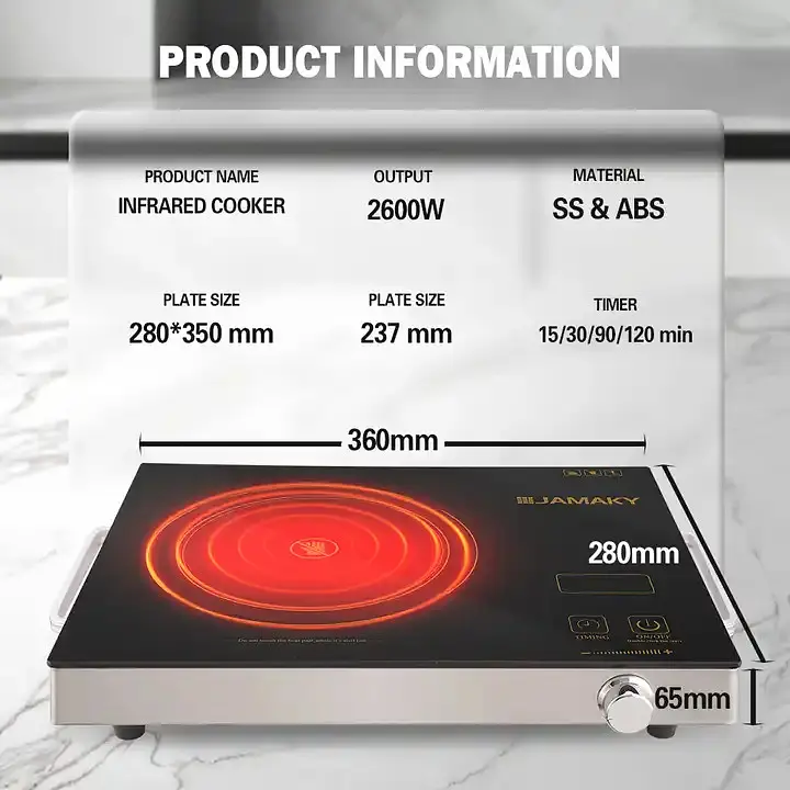 Инфракрасная плита Crownberg CB 1324 (43011-JMK7003_1062) - фото 2