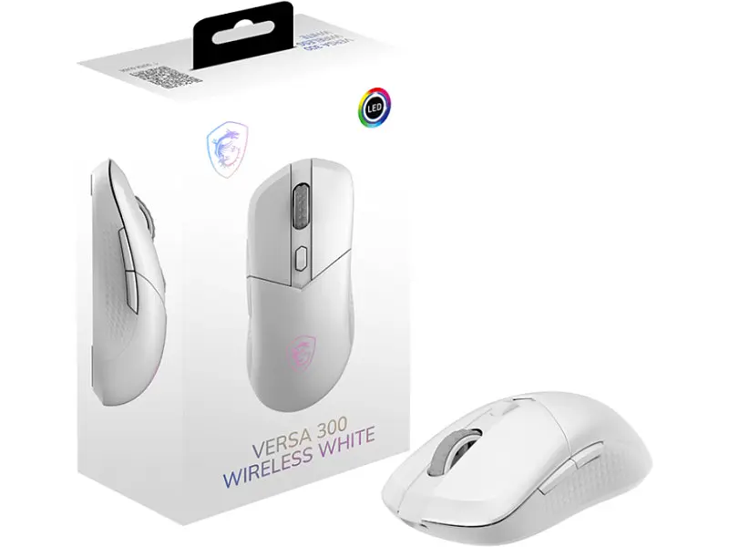 Миша MSI Versa 300 Wireless White (S12-4301440-CLA) - фото 5