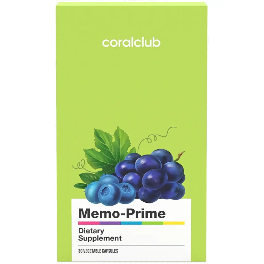Мемо-Прайм Корал Клаб, 30 капсул | Memo-Prime Coral Club