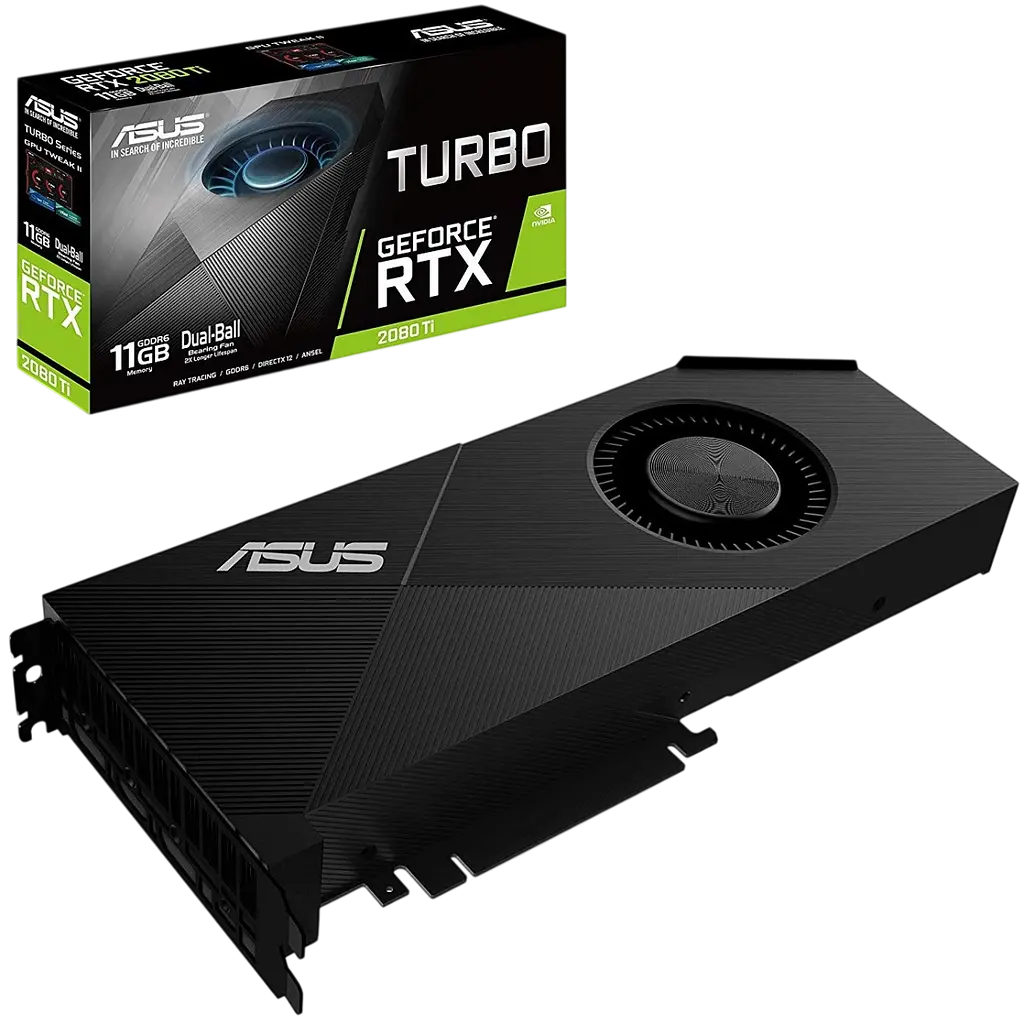 Відеокарта GeForce RTX 2080 Ti 11GB Asus Turbo (TURBO-RTX2080TI-11G) Б/В - фото 4