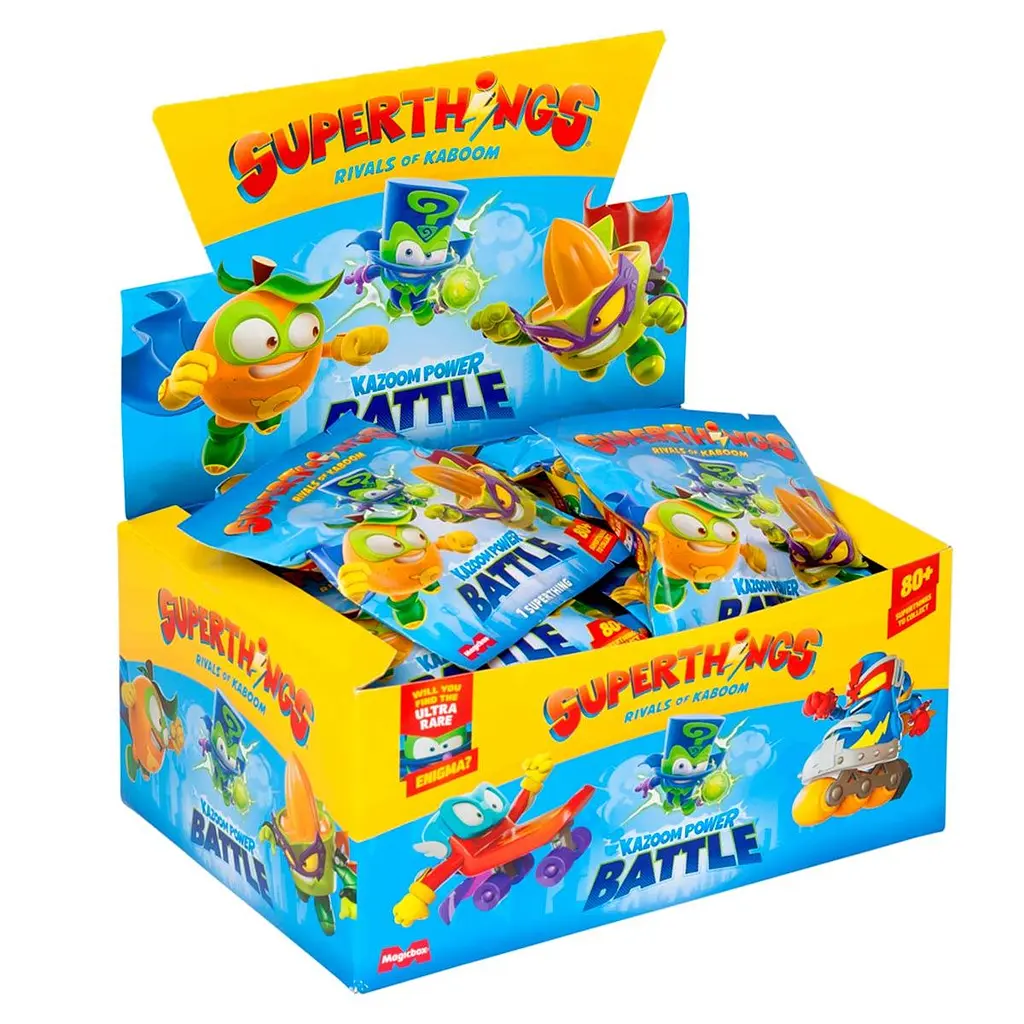 Фигурка SuperThings серии Kazoom Power - Батл (80 видов, в дисп.) - фото 4