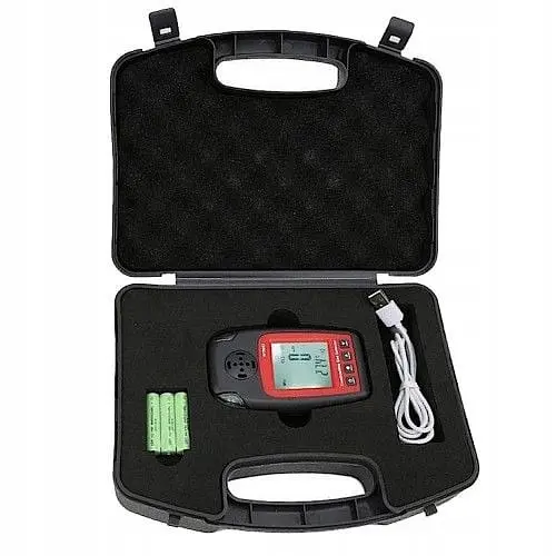 Детектор горючих газів + термометр (0-100% LEL, 0-50 °C) WINTACT WT8823 - фото 7
