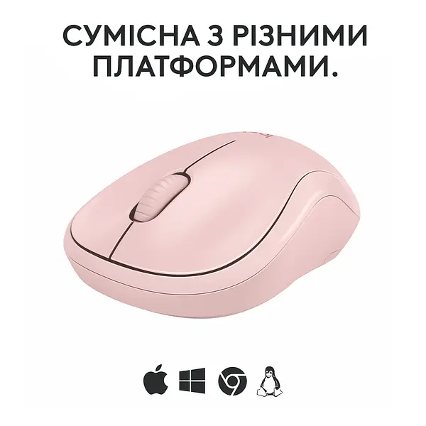 Миша Logitech M240 Silent Bluetooth Rose - фото 2