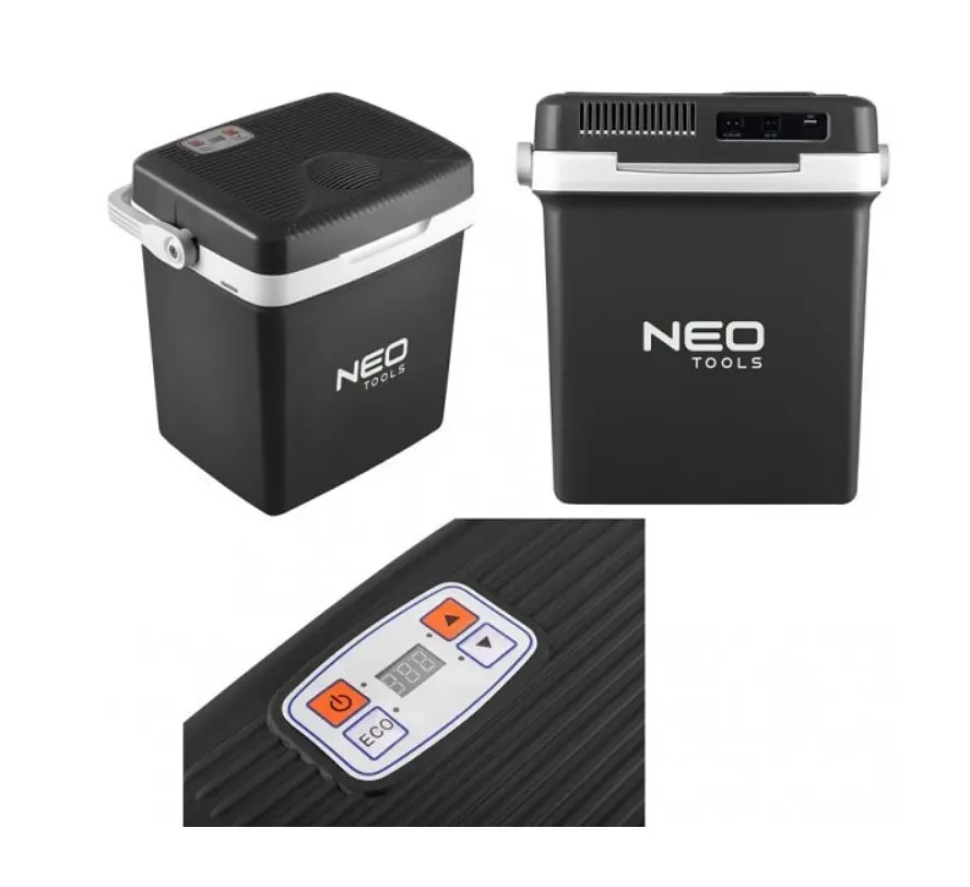 Портативний автомобільний холодильник Neo Tools ECO 12/220V 26л - фото 3