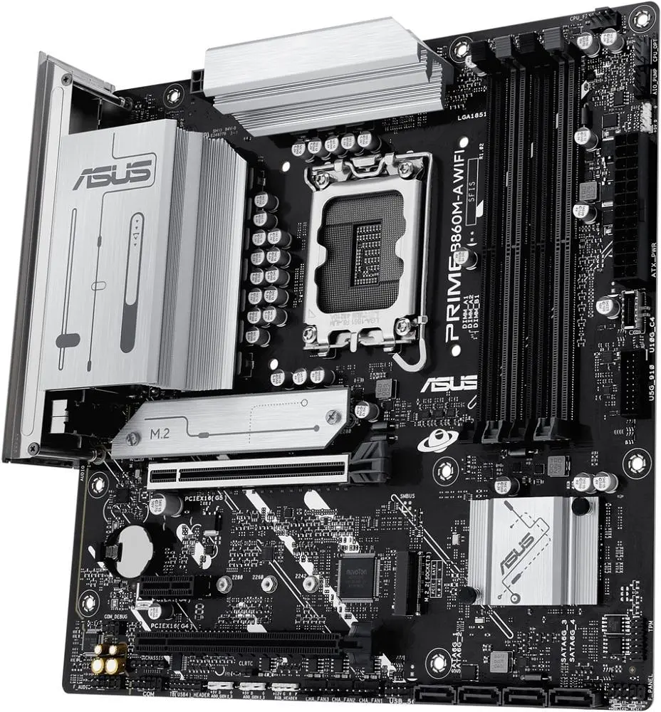 Материнська плата Asus Prime B860M-A WiFi Socket 1851 (PRIME B860M-A WIFI) - фото 8