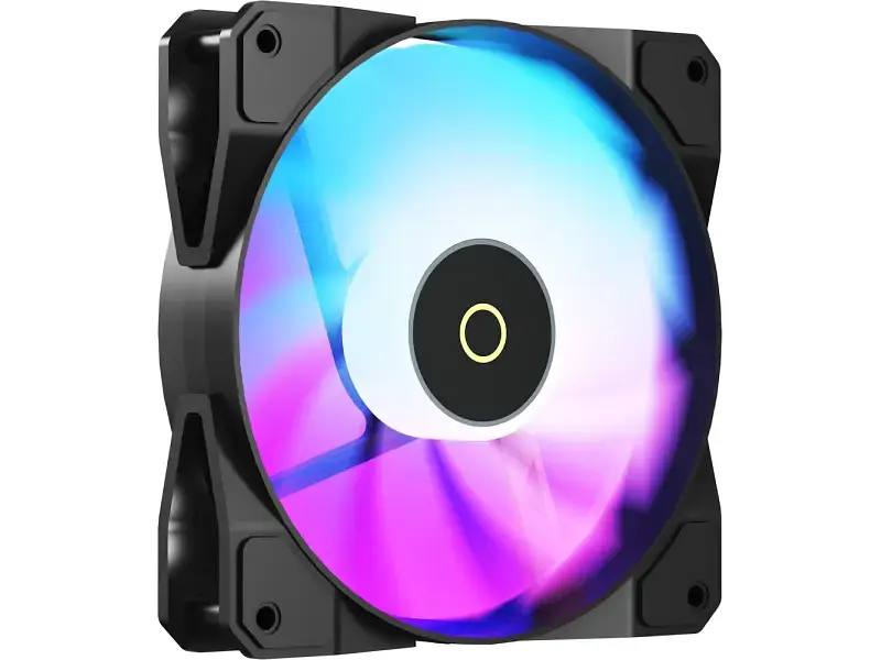 Корпусний вентилятор OCYPUS BETA F12 ARGB REVERSE BLADE BK (BETA-F12-BK1AM01X-GL) - фото 2