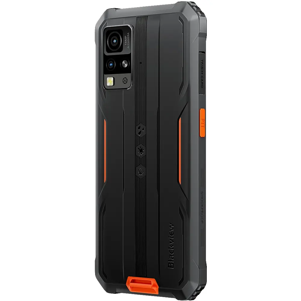 Смартфон Blackview BV4800 SE 6.56" HD /4GB/64GB/ T615 / 5100mAh / 16+8Мп / NFC /IP69K/Orange - фото 5