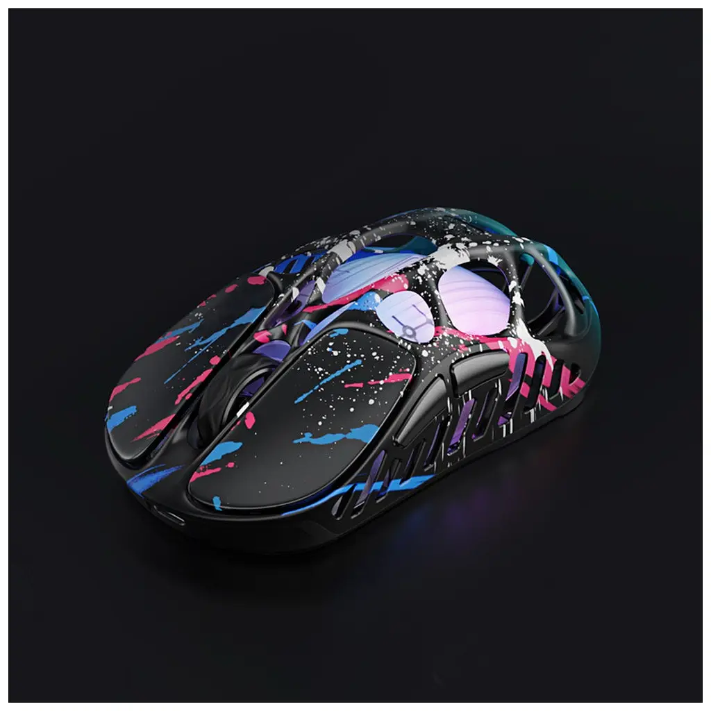 Мишка GravaStar Mercury X Pro 8K RGB Wireless/Bluetooth/USB Neon Graffiti (GS_X_PRO_CG_BLK) - фото 10