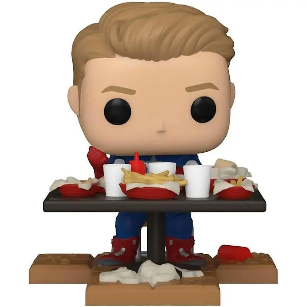 Фігурка Funko Pop Exclusive Фанко Поп Marvel: Avengers Captain America Месники Капітан Америка 12 см A CA 758 - фото 2