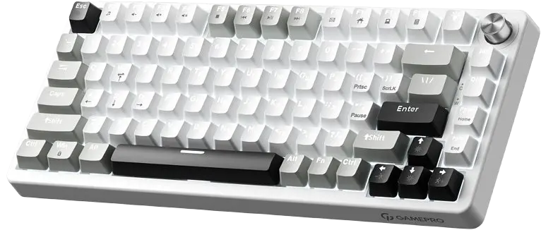 Клавіатура GamePro Genesis MK126 Silverlight White - фото 3