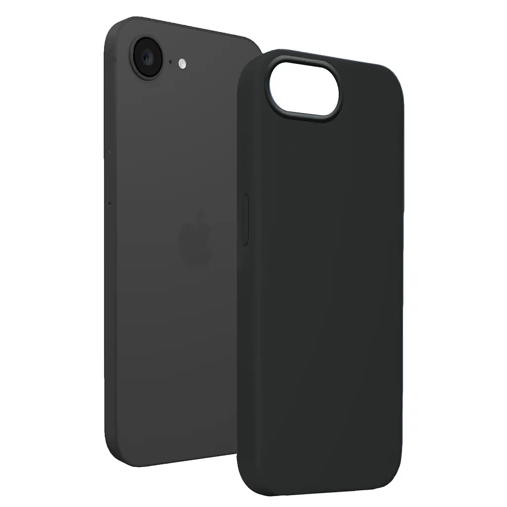 Чохол MAKE Apple iPhone 17e/16e Silicone Black - фото 4