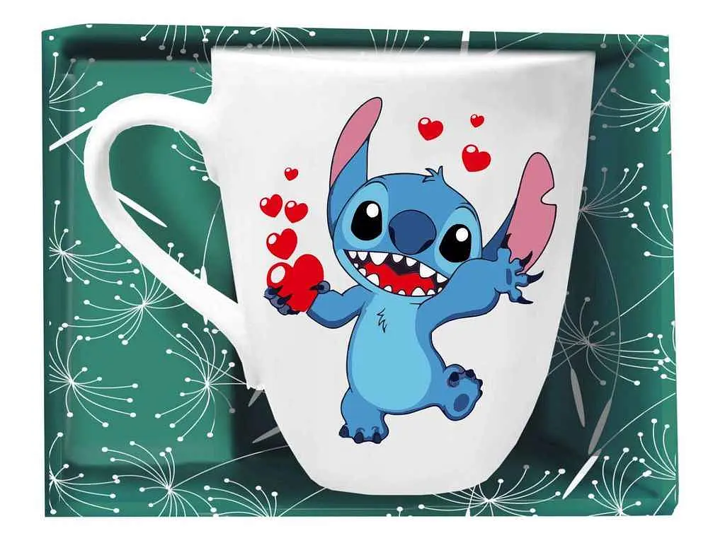 Чашка FARGLASS 200мл STITCH синій в под. коробці