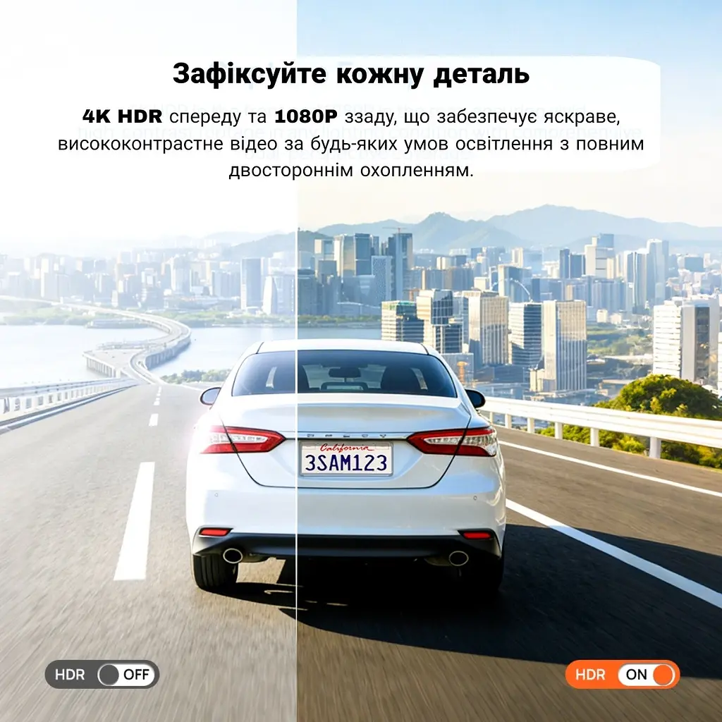 Відеореєстратор 70mai Dash Cam 4K A810 Lite - фото 7