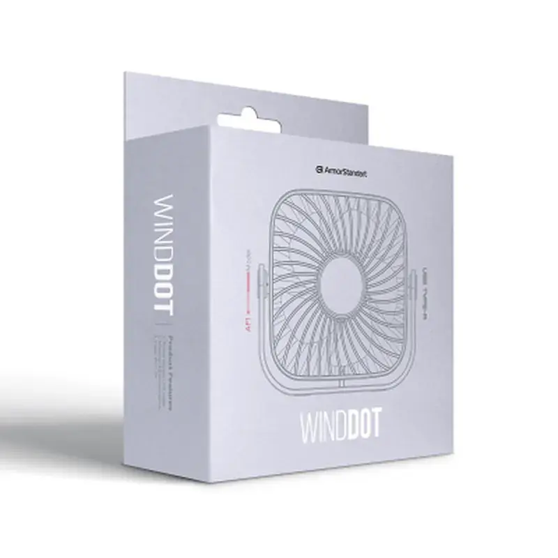 USB вентилятор Armorstandart WindDot AF1 USB-A White (ARM85146) - фото 2
