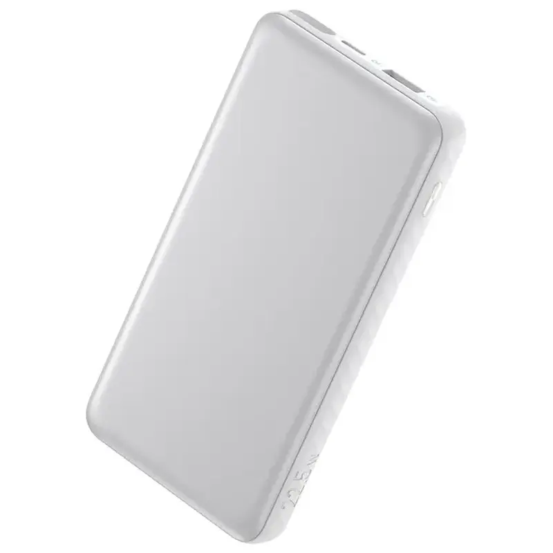 Павербанк ANKER 10000 mAh 22.5W Built-In USB-C Cable (White) A110DH21 - фото 2