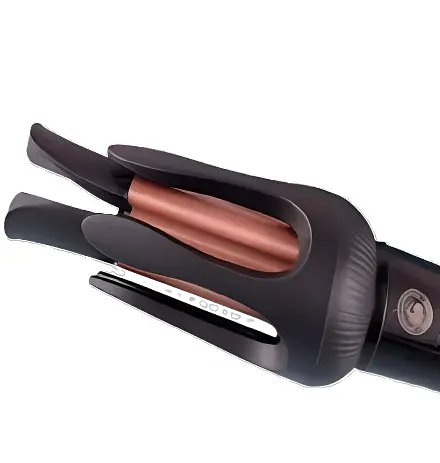 Автоматична плойка для локонів VGR V-581 стайлер кераміка дисплей 130–210°C 45 Вт чорна - фото 2