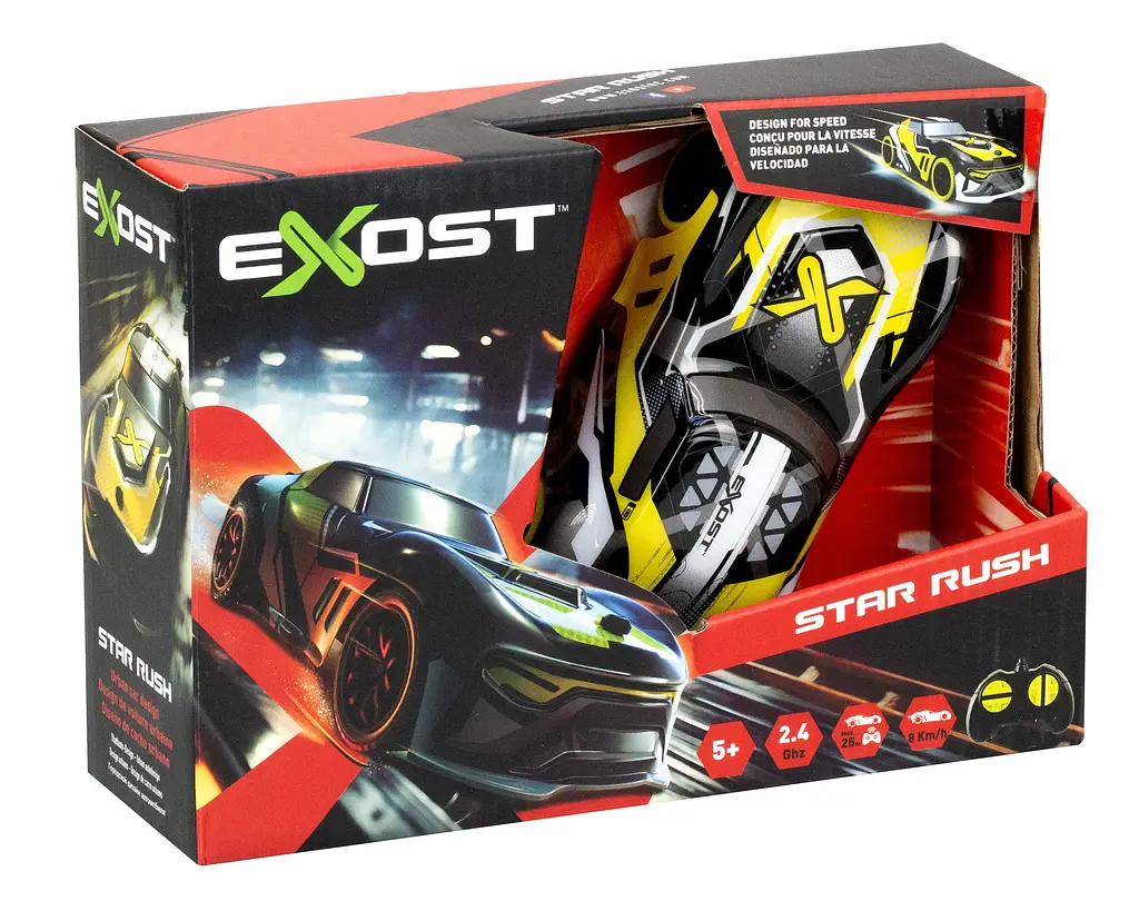 Машина "STAR RUSH", 1:28, РК, 2,4 GHz (ГГц), чорна Silverlit Art.20640 - фото 10