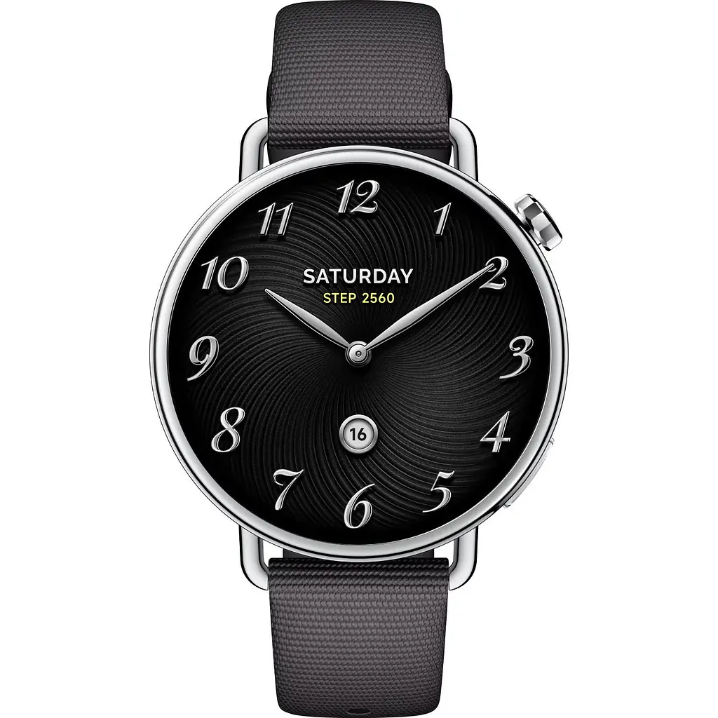 Смарт-годинник Xiaomi Watch S4 41mm Fluororubber Strap Black (BHR07VRGL) [148152] - фото 3
