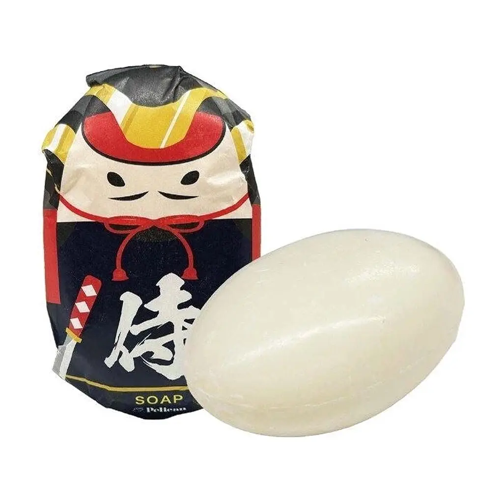 Тверде мило Pelican Samurai Soap з ароматом зеленого чаю 180 г (4976631481937) - фото 2