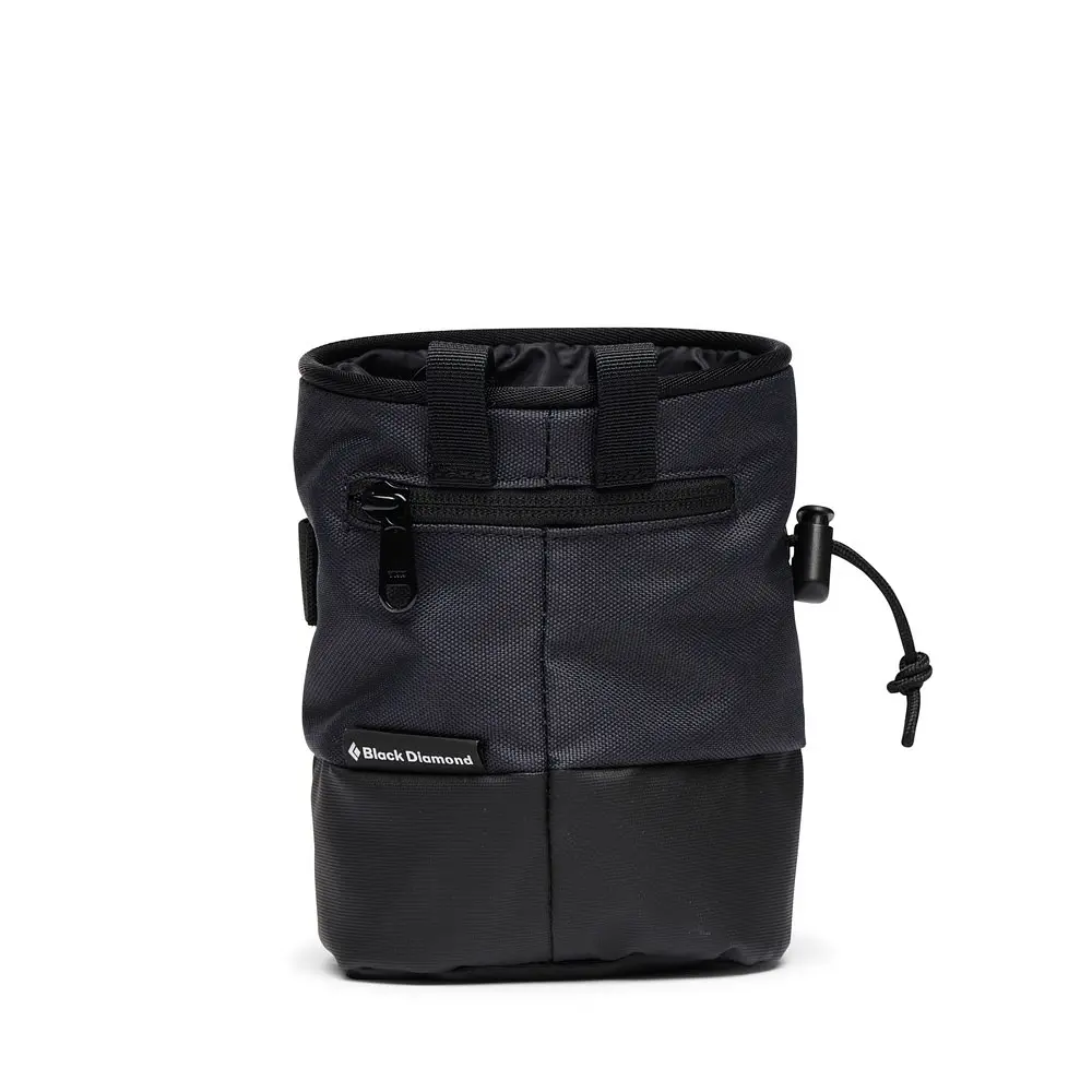 Мішечок для магнезії Black Diamond Mojo Zip M/L Carbon (1033-BD 6301170003M_L1) - фото 2