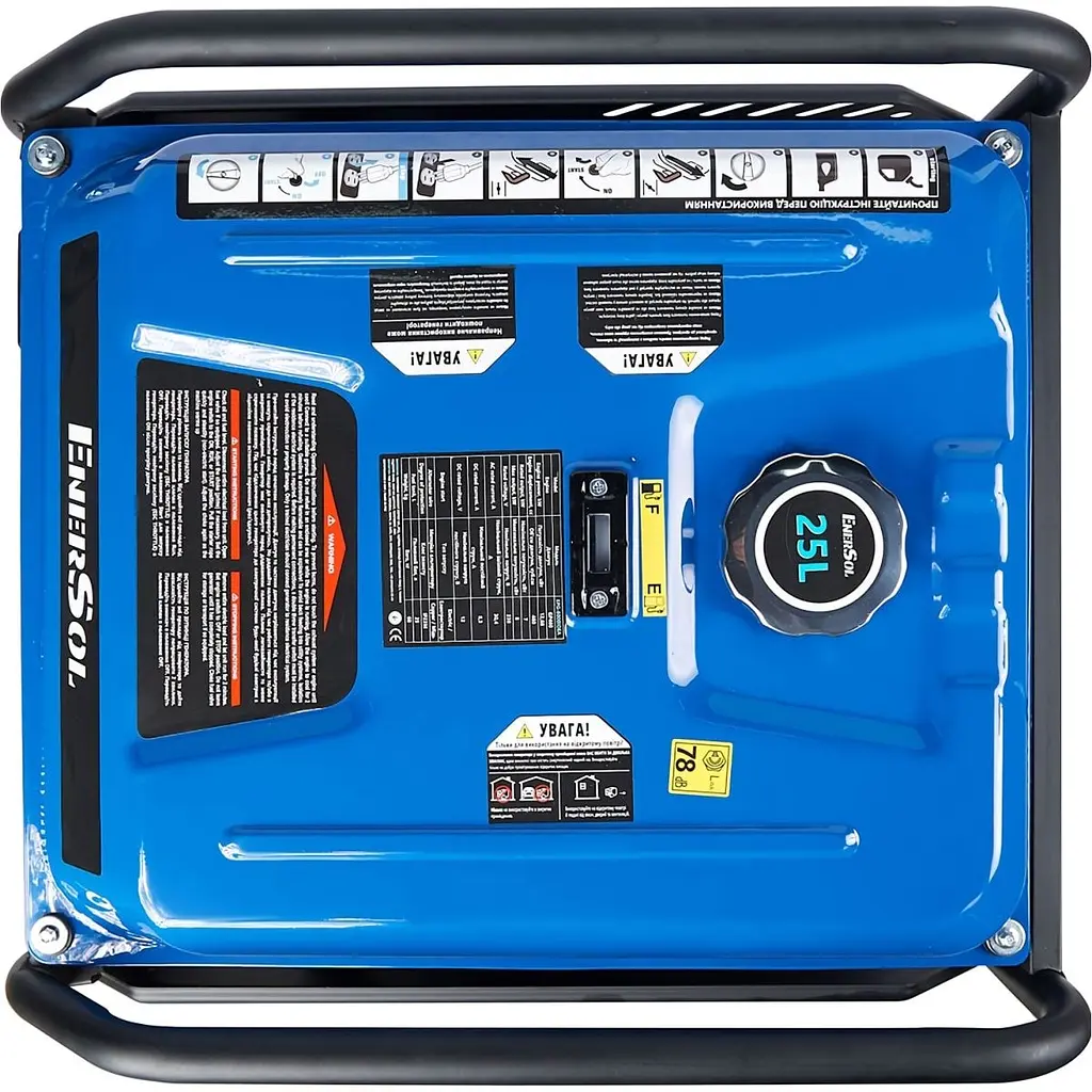 Інверторний бензиновий генератор EnerSol EPG-8000IOEAU [129043] - фото 5