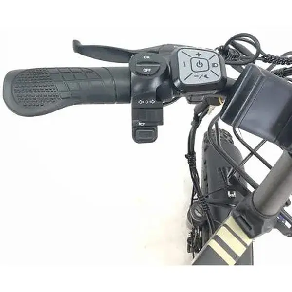 Електровелосипед Trigo фетбайк 20 дюймів 1200W 48V 24Ah синій - фото 12