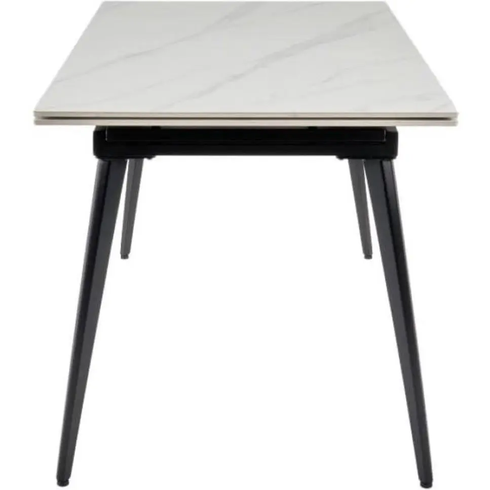 Стол Avanti REEF White Marble Matt 120-180x80 см - фото 6