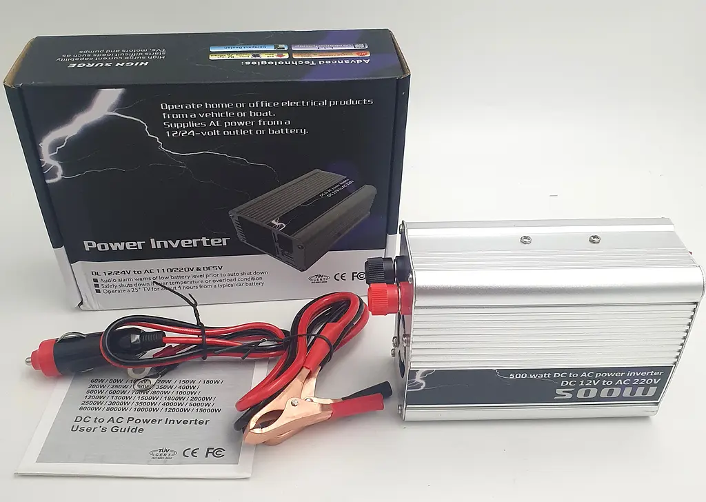 Автоінвертор-перетворювач напруги 12 V-220 V 500 Вт і USB-виходом 12 V у 220 V 500 W Power Inverter - фото 2