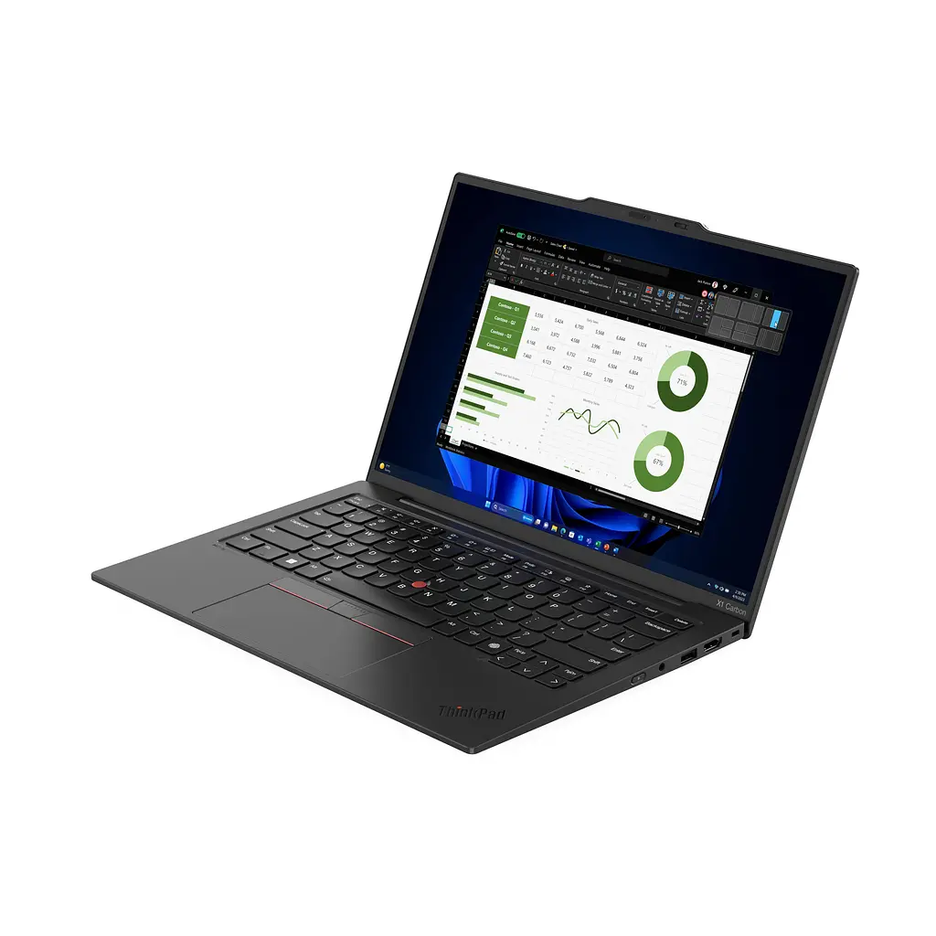 Ноутбук Lenovo ThinkPad X1 Carbon-12 14' WUXGA IPS AG, Intel U7-155U, 32GB, F1TB, UMA, Win11P, чорний (21KC002BRA) - фото 2