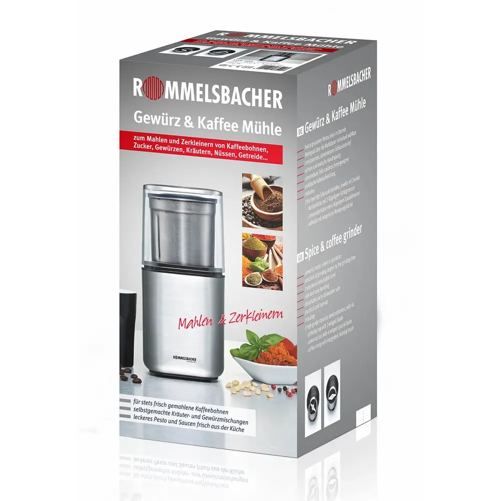 Кавомолка Rommelsbacher EGK 200 - фото 10