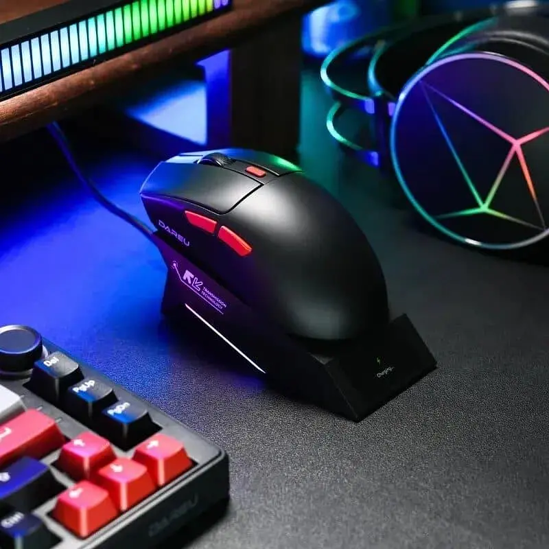 Миша DAREU AE6 Pro Black (MS-AE6P-BK) - фото 6