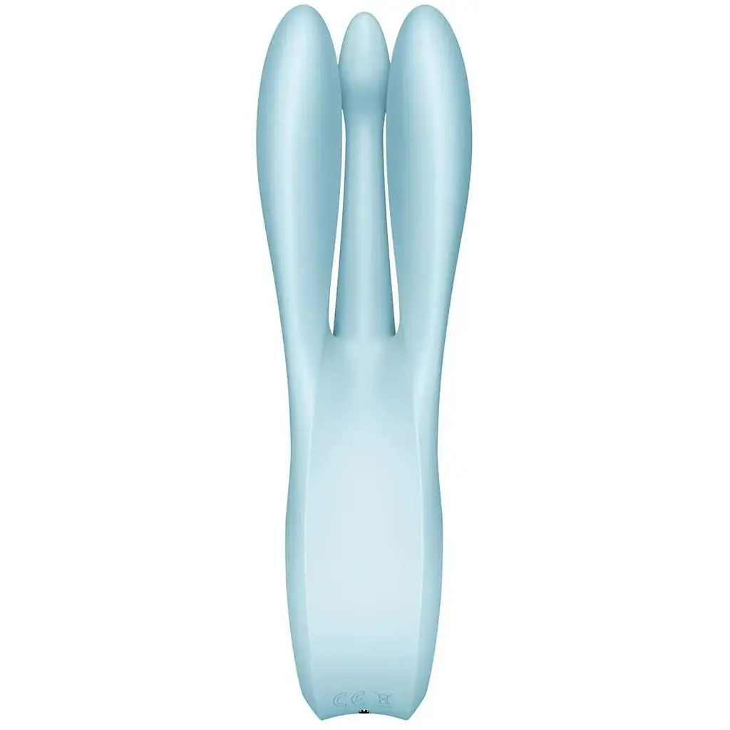 Кліторальний вібратор Satisfyer Threesome 1 Pink Light Blue - фото 4