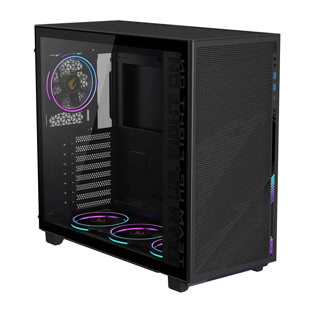 Корпус Gigabyte Aorus C400 Glass (GB-AC400G) - фото 2