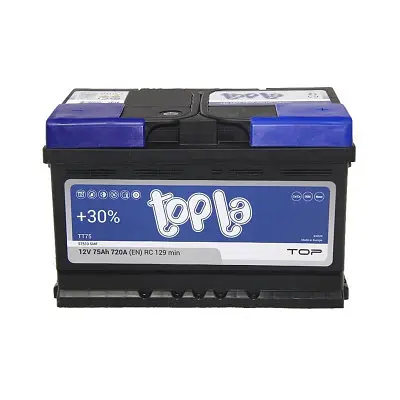 Акумулятор автомобільний Topla 75 Ah/12V TOP Euro (118 072) - фото 4