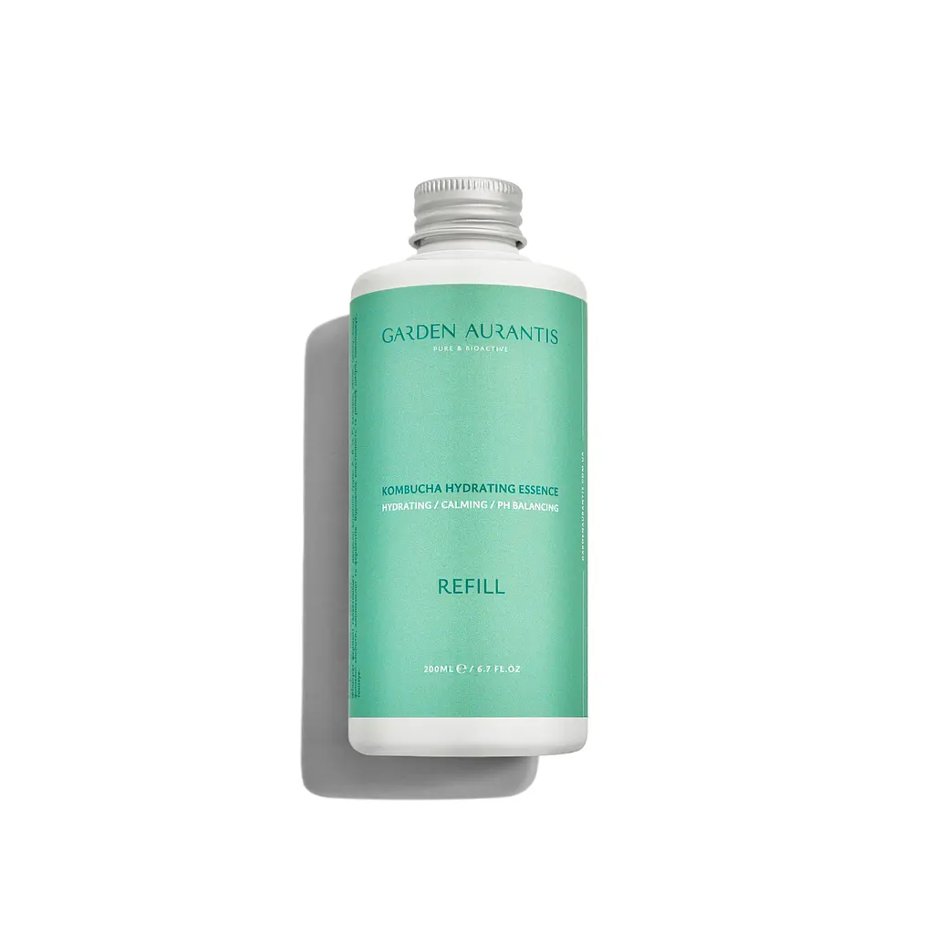 Есенція для зволоження шкіри Kombucha hydrating essence, refill GARDEN AURANTIS 200 мл