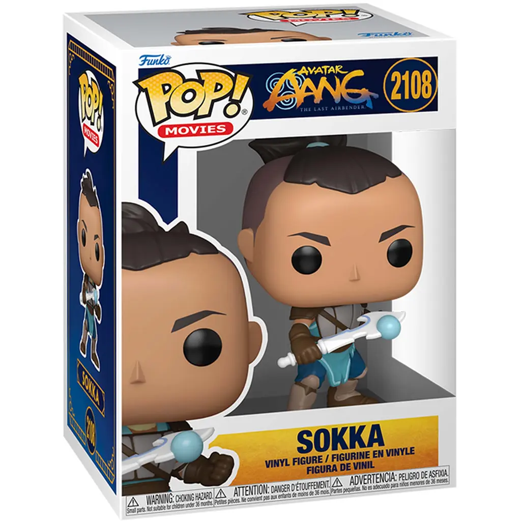 Ігрова фігурка Funko POP! Аватар Останній захисник - Сокка (90255) - фото 2