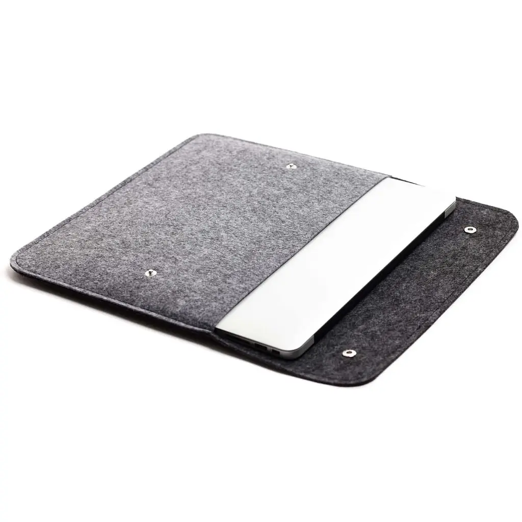 Чехол для ноутбука Gmakin 14" MacBook Pro Black/Gray (GM05-14) - фото 4