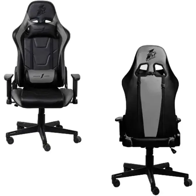 Геймерское кресло 1stPlayer FK2 Black/Gray [121653] - фото 3