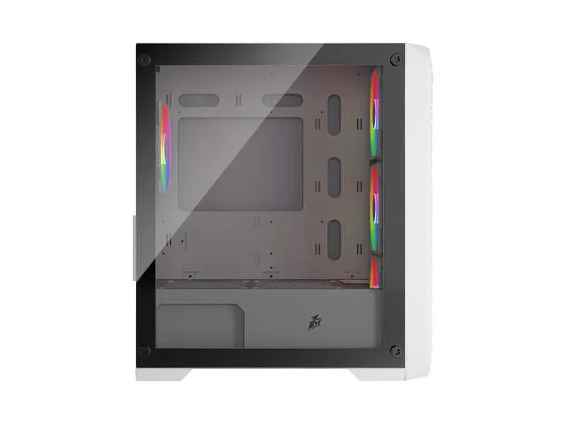 Корпус 1stPlayer T5-WH-4F1-W White - фото 8