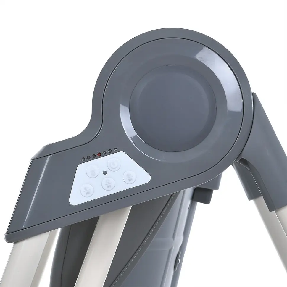 Стульчик-качалка для кормления El Camino SWAN ME 1087-G Dark Gray - фото 7