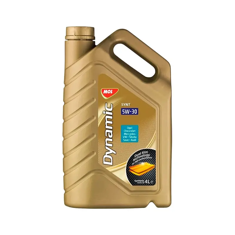 Автомобільна моторна олива MOL Dynamic Synt 5W-30 4л 13301163