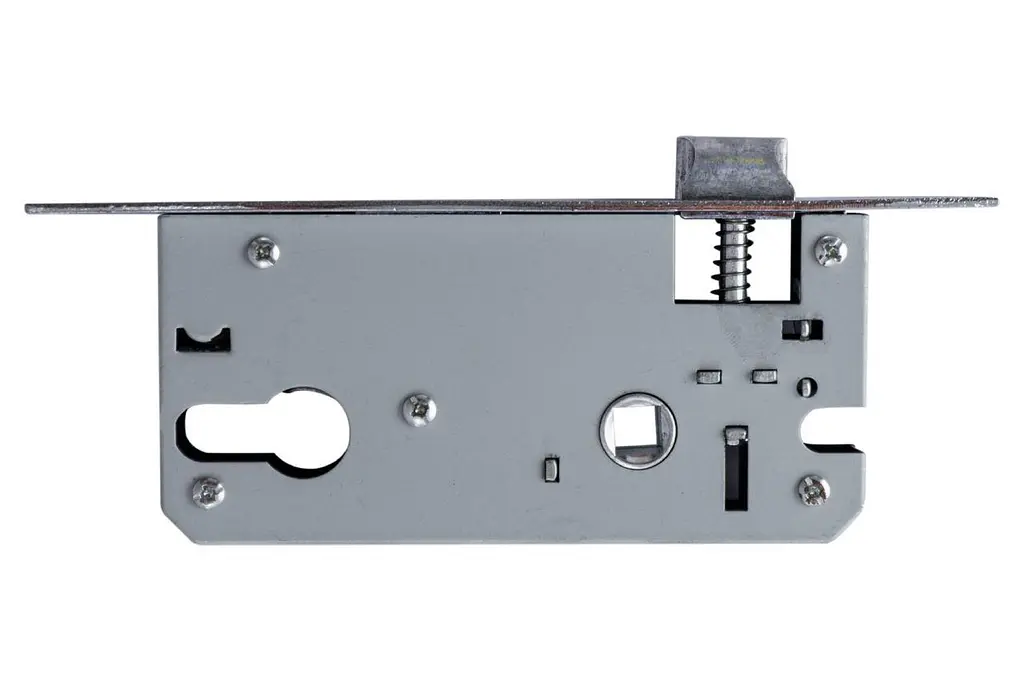 Замок врізний дверний механізм під циліндр FZB 58 мм CP - фото 2