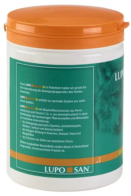 Добавка для зміцнення суглобів та кісток собак Luposan GelenkKraft 30 Pellets 675 г - фото 2