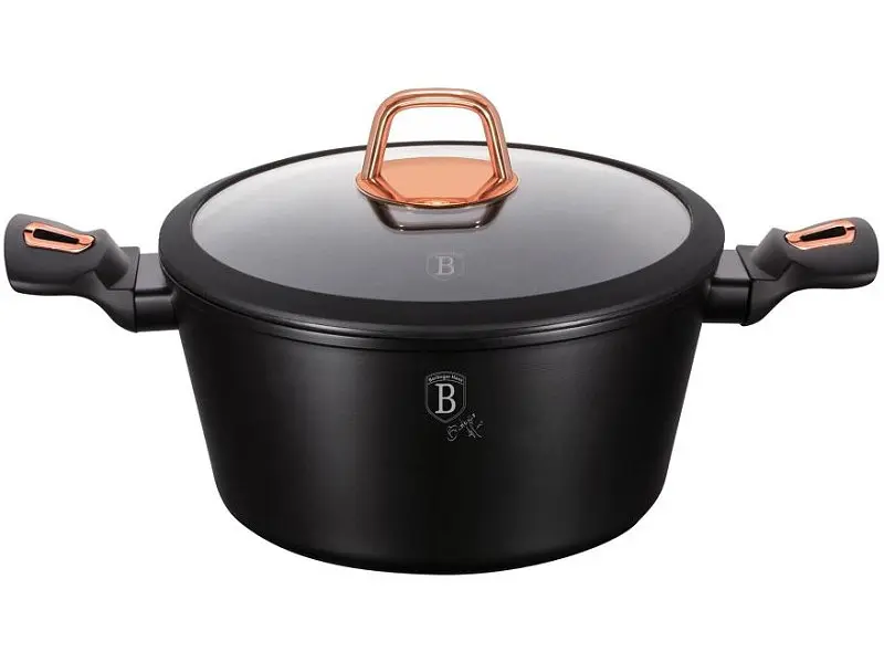 Каструля Berlinger Haus Black Silver Collection 6.1 л (BH-1931N)