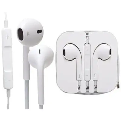 Навушники EarPods 3.5 mm With Remote and Mic HC білі - фото 2