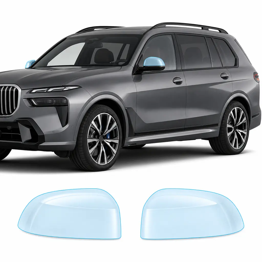 Антигравійна захисна бронеплівка за лекалами для BMW X7 G07 facelift 2022- дзеркала